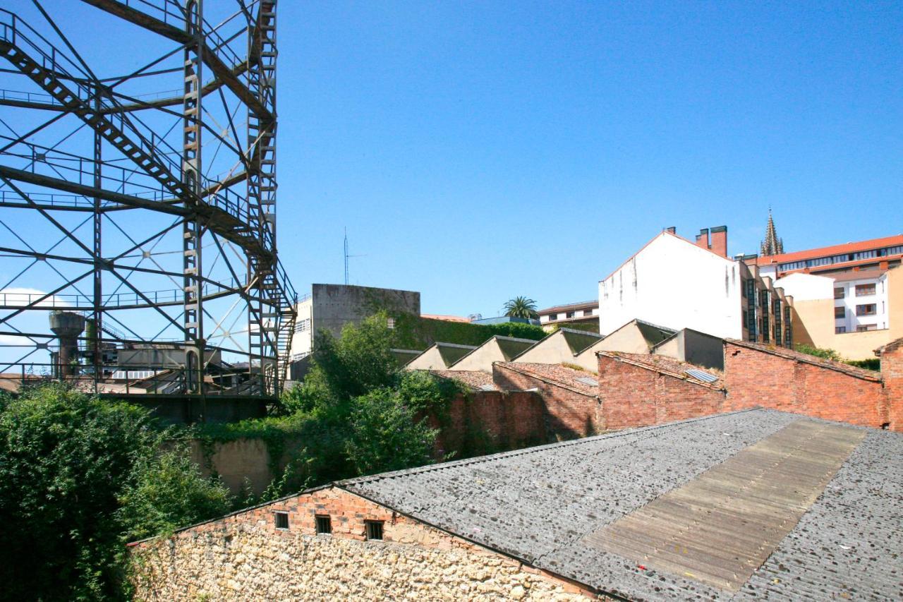 Loft " La Fabrica De Gas",Parking Apartment Oviedo Ngoại thất bức ảnh